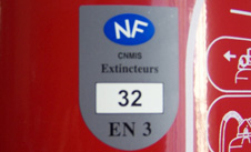 norme nf extincteur